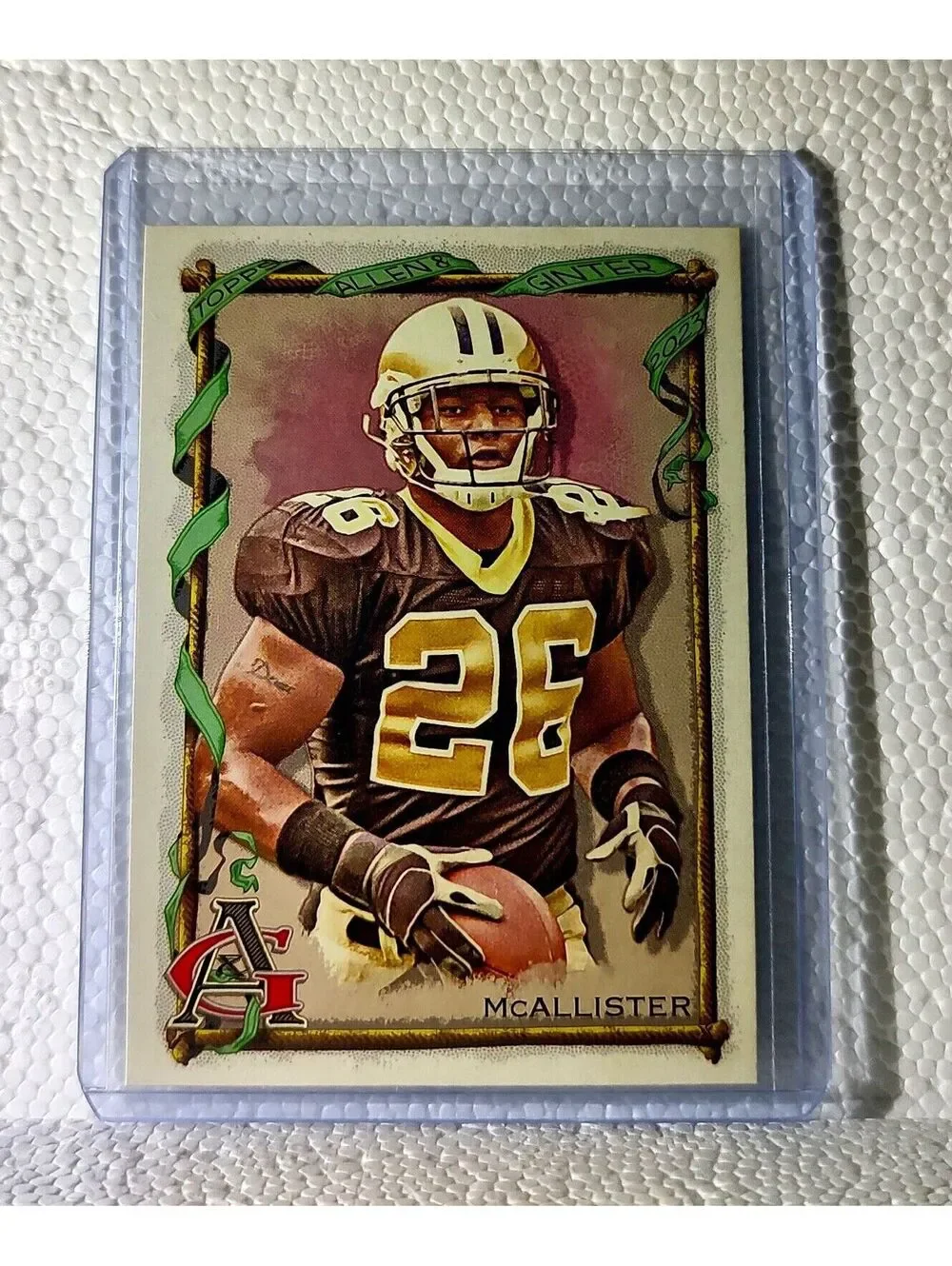 Deuce McAllister 2023 Topps Allen & Ginter NFL #415 Football Card Saints